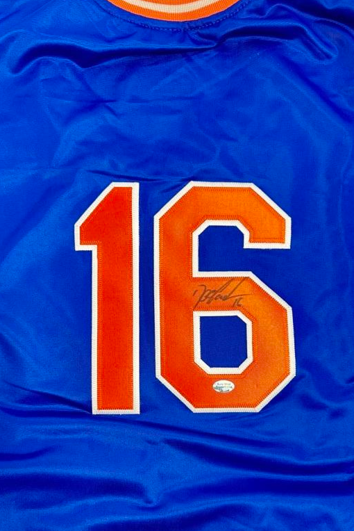 Dwight Gooden Signed Custom Blue Mets Jersey - SureShot COA